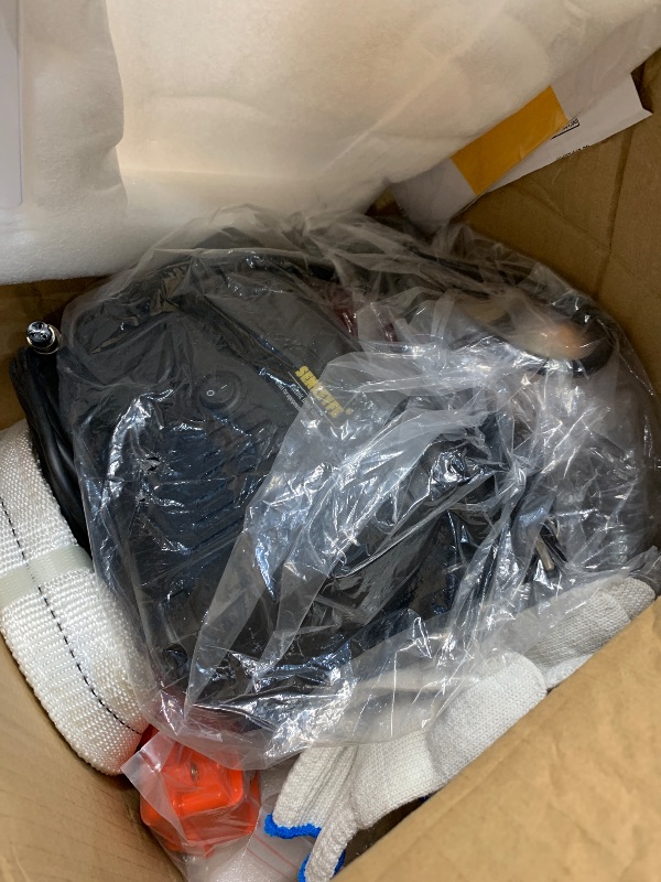 Photo 1 of (Sold for parts)SENKEYFE Power Electric Portable Hoist Winch 1100LBS, 3 in 1 Electric Cable Hoist 110V 25 FT with Lifting Strap, Electric Hoist Lift Ceiling Winch for Lifting Towing