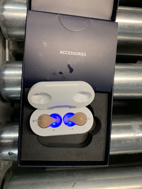 Photo 1 of Audien ATOM PRO 2 Wireless Rechargeable OTC Hearing Aid, Premium Comfort Design and Nearly Invisible