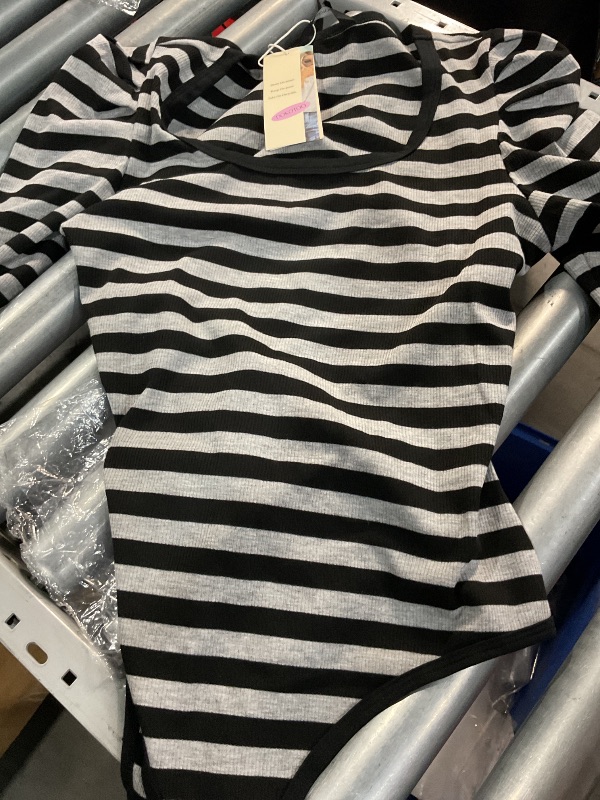 Photo 1 of (Medium) Prettywear Womens Long Sleeve Henley Shirts 2025 Trendy Casual body suite 