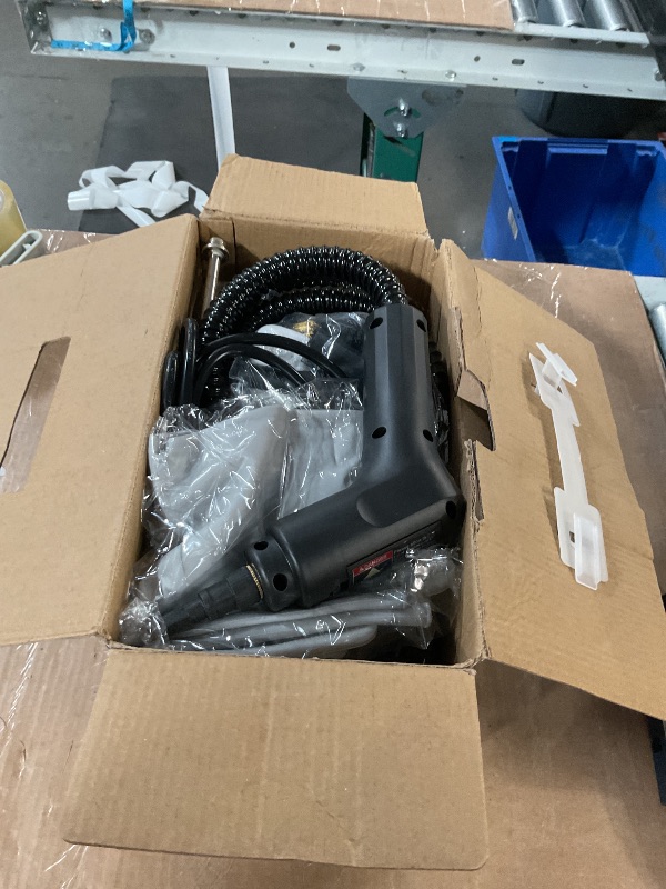 Photo 1 of ***PARTS ONLY*** ***NON REFUNDABLE*** Steam Cleaner, 3-Level Adjustable Handle, 15s Heat-Up, 1.69 Quarts Tank, Portable Steamer for Cleaning with 11 pcs Accessories, Steam Cleaner for Home for Dirt, Grease, Grout, Tile,Floor,Couch and Car