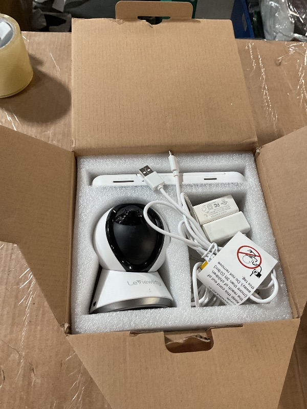 Photo 1 of Leviewlity Video Baby Monitor with Camera No Wifi, 5" 1080P HD Screen with 5000mAh 30Hr Battery & 1100ft Range, 8X Zoom, Infrared Night Vision, VOX, 2-Way Audio, Photo & Video Record for Crib, Nursery