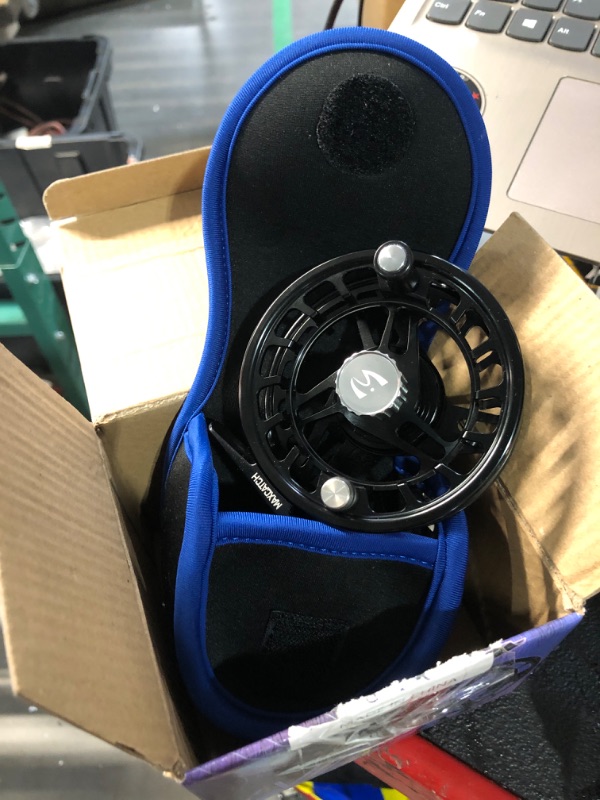 Photo 1 of ***(PARTIAL SET/ MISSING 1)***
Maxcatch AVID PRO Fly Fishing Reel with CNC-machined Aluminum Body Super Large Arbor Design-3/5, 5/7, 7/9, 9/11 Weights (Black, 3/5wt)