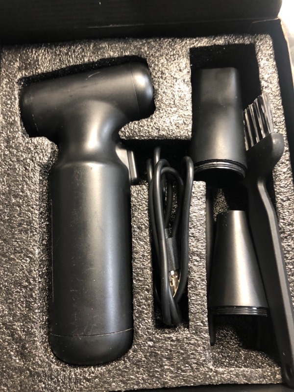 Photo 1 of **PARTS ONLY NON FUNCTIONAL**
FORETOO Compressed Air Duster- Mini Blower-Turbo Fan-Rechargeable Cordless Air Blower 300000rpm-Car Dryer air Blower 