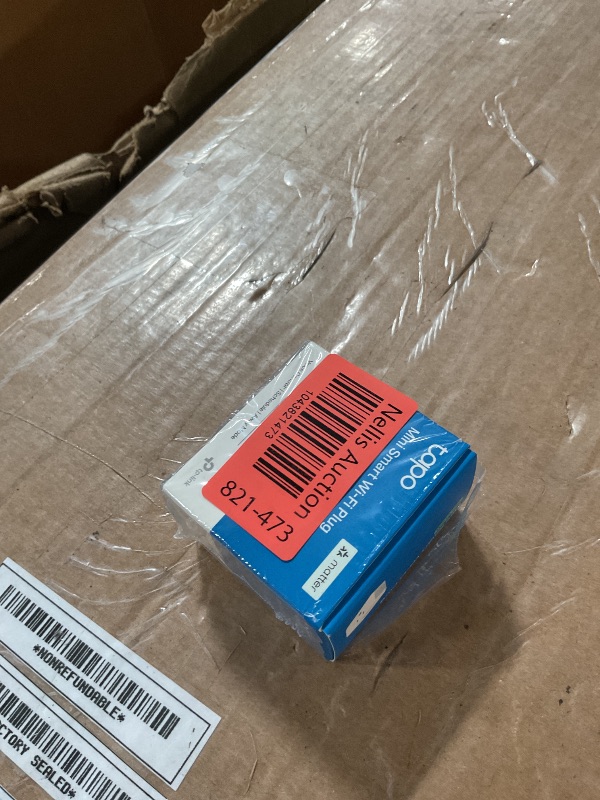 Photo 1 of TP-Link Tapo Matter Compatible Smart Plug Mini, Compact Design, 15A/1800W Max, Super Easy Setup, Works with Apple Home, Alexa & Google Home, UL Certified, 2.4G Wi-Fi Only, White, Tapo P125M