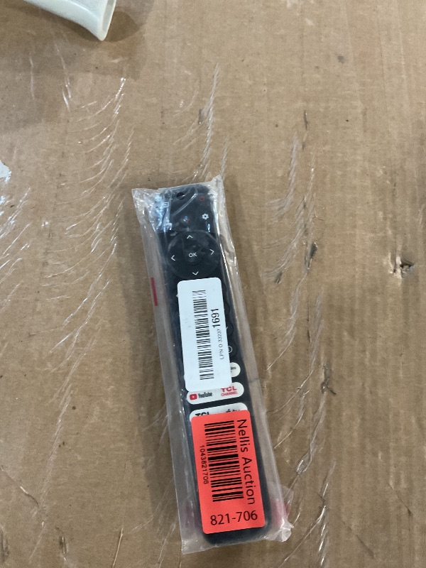 Photo 1 of (Upgrade) Besia RC813 Replacement Remote for All TCL Android/Google TVs, Compatible with Q/S/FHD/UHD/QLED Series Without Voice Command