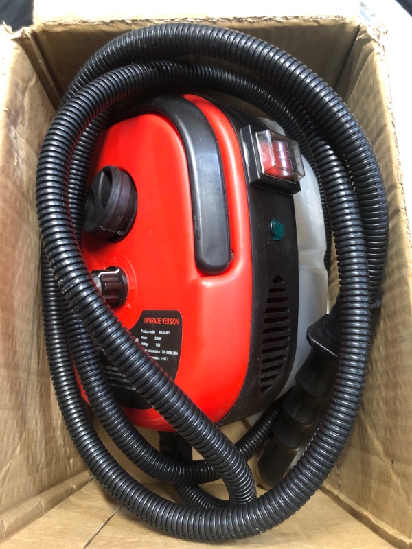 Photo 1 of (incomplete) High Temperature Pressurized Steam Cleaner 2500W Handheld High Pressure Steam Cleaning Machine Portable 