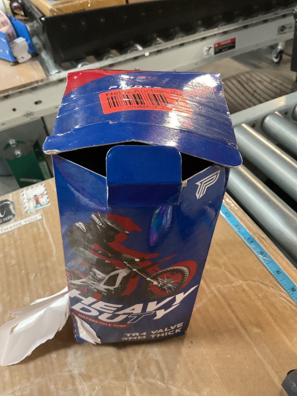 Photo 1 of 
Roll over image to zoom in
PIVOTRAX-100/90-19 (4.10 X 19) Heavy Duty Motorcycle Tube - 3mm Thick - TR4