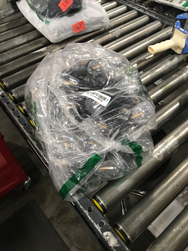 Photo 1 of addlon 72FT(2FT Space) LED Outdoor String Lights with 36 Edison Shatterproof Bulbs, Heavy-Duty and Weatherproof Strand, Commercial Grade Patio Lights, Decorative for Patio, Black