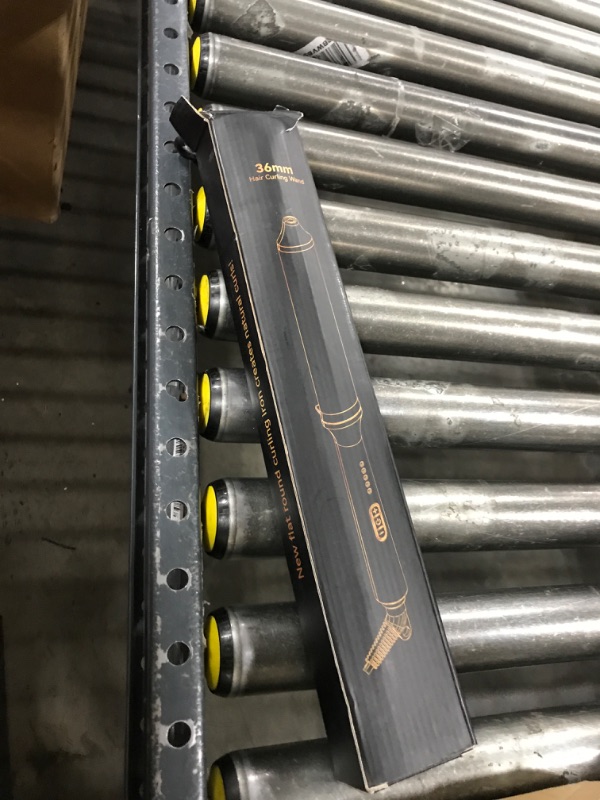 Photo 1 of Flat Curling Iron 1 1/2 Inch, 1.5 Inch Curling Wand for Long Hair Ceramic Wand Curling Iron, Wide Barrel Double Voltage Travel Wand Curler