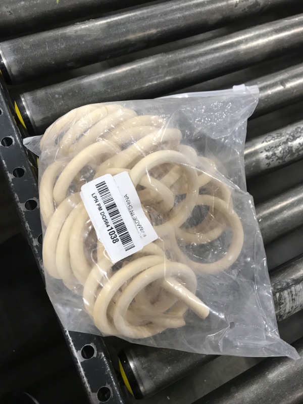 Photo 1 of 30PCS Natural Wooden Craft Rings 80mm/3.14inch Unfinished Wood Loop Circle Pendant Connectors Jewelry Making Accessory
