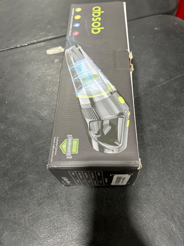 Photo 1 of absob Cordless Handheld Vacuum, High Power Car Vacuum Cleaner, Lightweight Portable Rechargeable Hand Held Vacuums, Mini Car Vac for Home Pet and Car