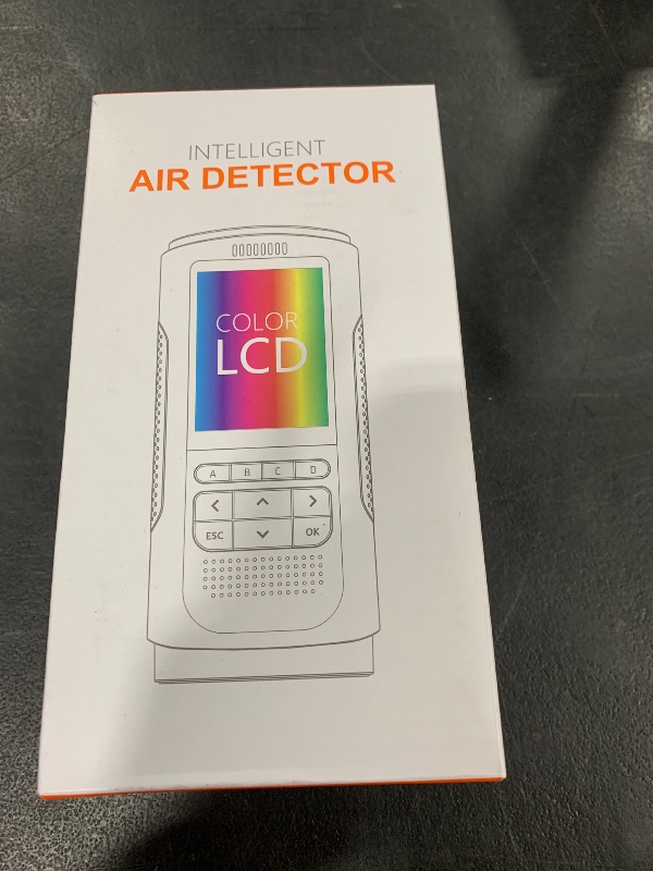Photo 1 of Norpolifomor Indoor Air Quality Monitor,AQI Meter for PM2.5 VOC,Air Quality Tester for Formaldehyde,Air Quality Detector Meters for Home,School,Office