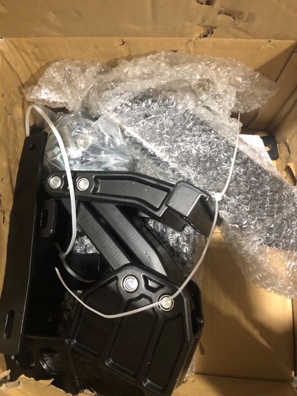 Photo 3 of Dasbecan Truck Side Step Retractable Step Compatible with 2017-2022 Ford F250 F350 Super Duty Folding Retractable Bed Step Replace# 75413-01A