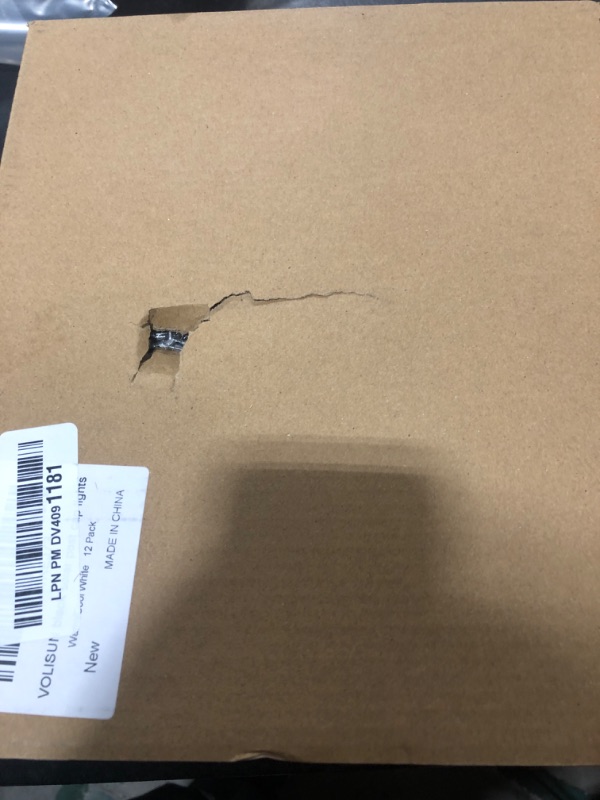 Photo 1 of VOLISUN 4x4 Solar Post Cap Light 12pack,Solar Fence - Cap Lights Outdoor Waterproof for Wooden/Vinyl Post,Black Deck Post Cap Light Solar Powered with Warm White for Garden/Patio/Porch