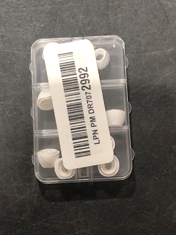 Photo 1 of 4 Pairs Ear Tips for AirPods Pro 1 & 2 [Relief Pain] [Fit in Case] Noise Cancellation Add Grip Sport Earbuds [US Patent Registered] (Extra Small)