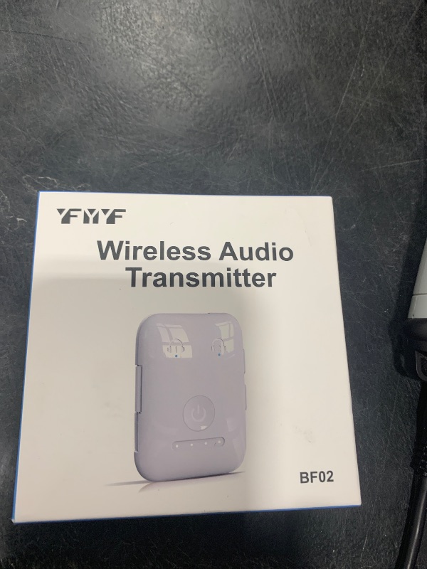 Photo 1 of Premium Bluetooth 5.4 Transmitter, Airplane Wireless Adapter, Supports 2 AirPods/Headphones, Bluetooth Transmitter for TV, Airplane, Gym, with aptX Adaptive & Low Latency