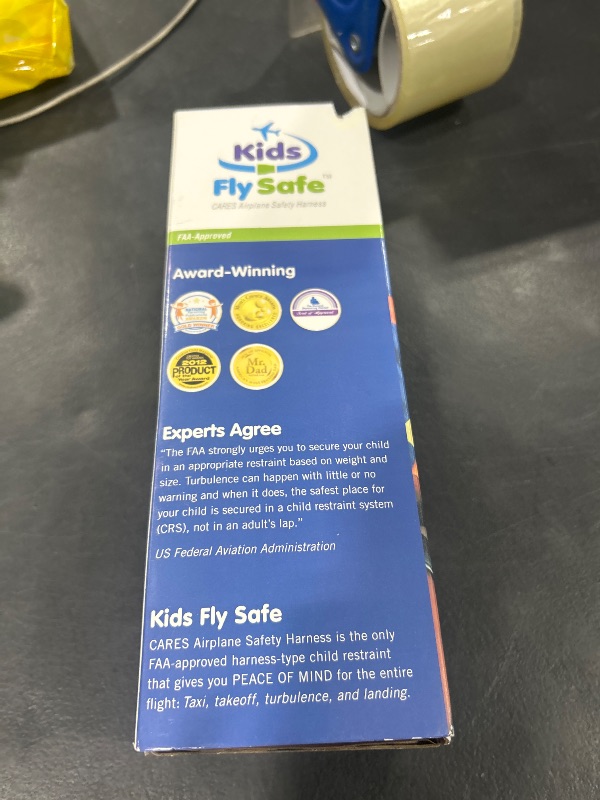 Photo 1 of Newroutes Child Airplane Safety Harness - The Safety Restraint System Will Protect Your Child from Danger. - Airplane Kid Travel Accessory for Aviation Use