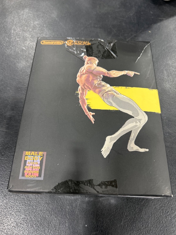 Photo 1 of 1/12 Scale Male Figure,6inch Super Flexible Muscular Strong Male Action Figure Miniature Figure Body Doll Collection (White Skin)