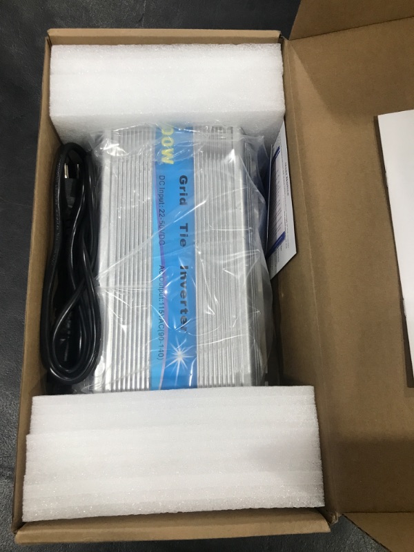 Photo 1 of Y&H 1400W Grid Tie Inverter Stackable MPPT Pure Sine Wave DC30-45V Solar Input AC110/120V Power Output fit for 24V 36V PV Panel?Voc34-46V?