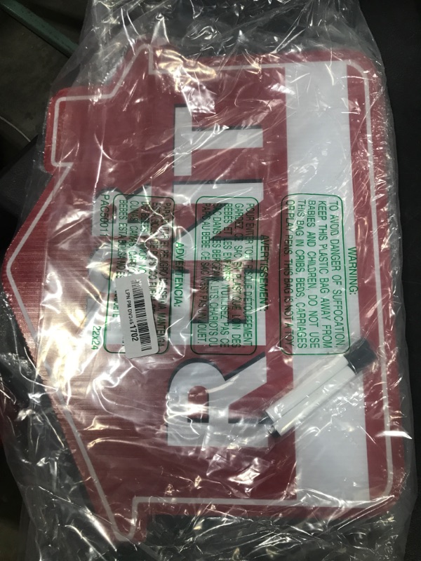 Photo 1 of Beeveer 5 Pcs 12 x 16 Inch Double Sided for Rent Sign with Stand Corrugated Plastic Red White for Lease Outdoor Rent to Own Sign for House Business Rental Car Apartment Yard Real Estate Owner