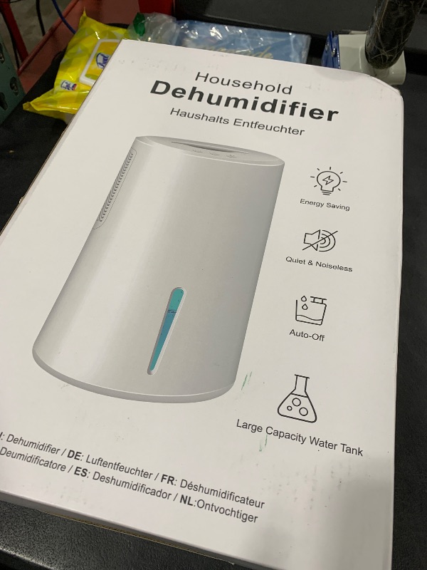 Photo 1 of Gocheer Dehumidifiers for Home for Room,800 sq ft Dehumidifier with Drain Hose for Basement,68 OZ Small Dehumidifier for Bedroom Bathroom RV Closet with Auto Shut Off,7 Colors LED Light,Sleep Model
