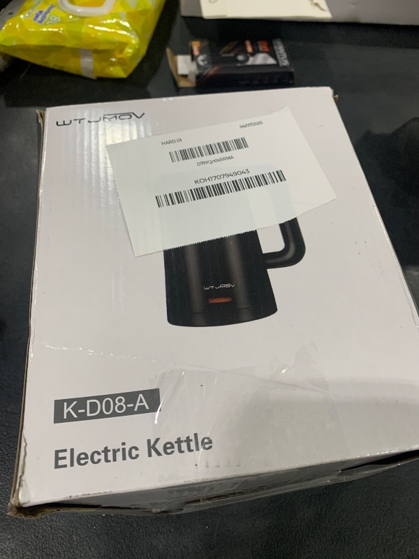 Photo 1 of 0.8L Electric Kettle Stainless Steel, 800 Watts Small Electric Kettle 27 Ounce Fast Boil Auto Shut-off, Portable Water Boiler for Small Kitchen, Business Trip and More