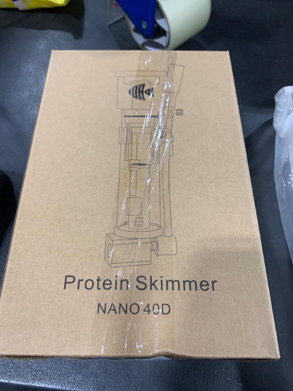 Photo 1 of Nano Protein Skimmer for Saltwater Aquariums, DC Pinwheel Pump for 20 Gals Fish Tank, Hang On, Internal, Not for Rimmed Tank