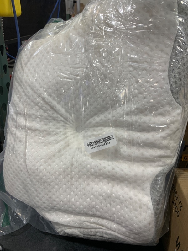 Photo 1 of Sleep Doctor Approved Cervical Neck Pillow for Sleeping, Ergonomic Contour Side Sleeper Pillows for Adults, Cooling Orthopedic Pillow for Pain Relief Support, Memory Foam Pillows Back Stomach Sleepers
