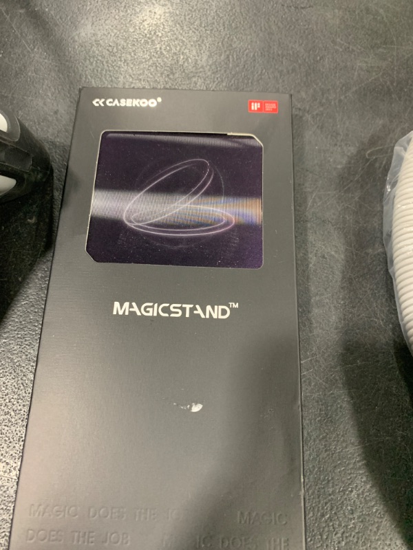 Photo 1 of CASEKOO Designed for iPhone 15 Pro Max Case with Magnetic Invisible Stand [Military Drop Protection] [Compatible with MagSafe] Shockproof Slim Translucent Matte Promax Case 6.7 Inch, Grey