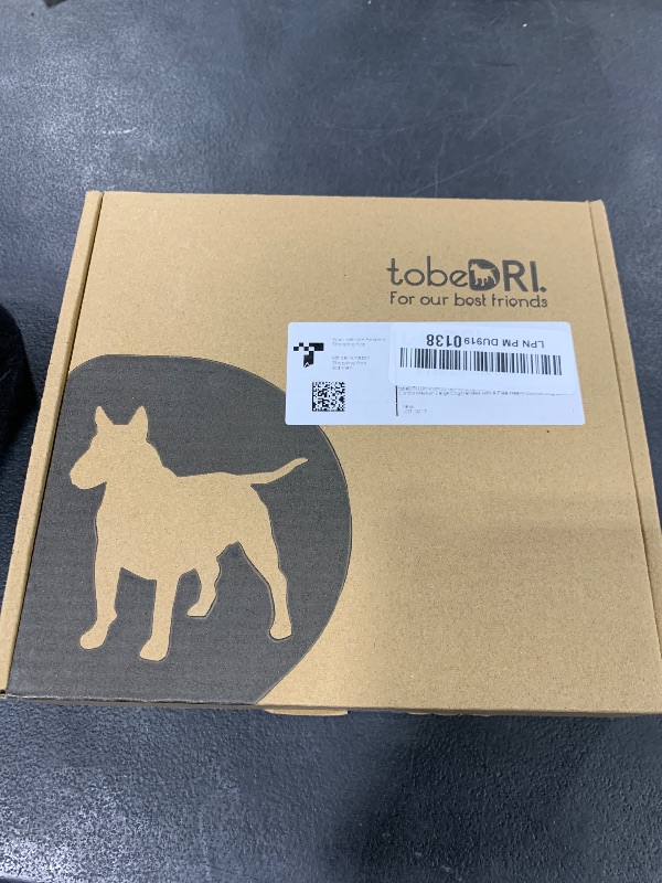 Photo 1 of tobeDRI No Pull Dog Harness Adjustable Reflective Oxford Easy Control Medium Large Dog Harness with A Free Heavy Duty 5ft Dog Leash (S (Neck: 13"-18", Chest: 17.5"-22"), Purple Harness+Leash)