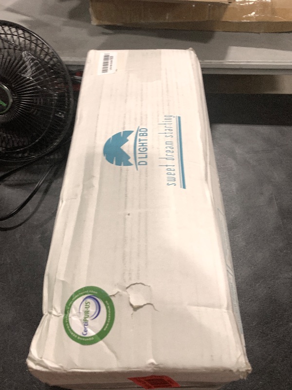Photo 1 of DLIGHT BD Ultra Slim 2.7" Stomach Sleeping Gel Infused Memory Foam Pillow- Ultra Thin and Flat Design for Stomach and Back Sleepers