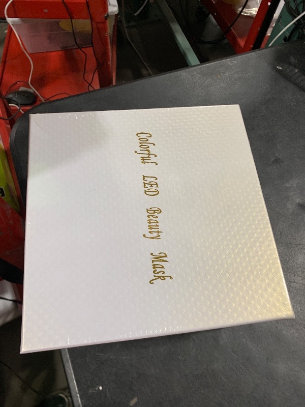 Photo 1 of Red Light Therapy for face, 7 Colors LED Face Mask Light Therapy, Led Face Mask Light Therapy At Home, Blue Red Light Therapy Mask for Face