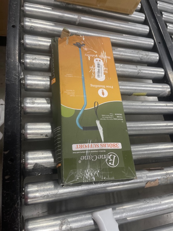 Photo 1 of BeneCane Walking Cane Adjustable Cane with Offset Soft Cushioned Handle for Men & Women Lightweight Comfortable Extra Stability Base Mobility Aid for Men Women and Seniors