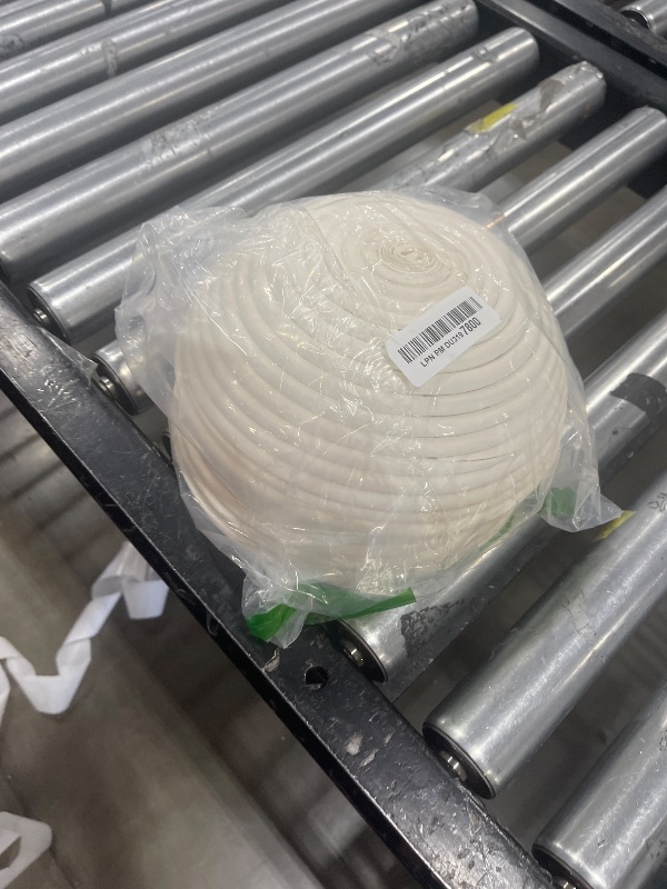 Photo 1 of Dimpola Banneton Bread Proofing Basket Banneton Basket Set Sourdough Proofing Basket Round Proofing Bowls Handmade Rattan Baskets and Liners (Round 9 inch set of 2)