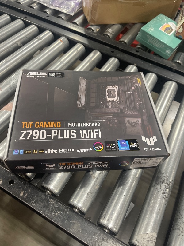 Photo 1 of ASUS TUF Gaming Z790-Plus WiFi LGA 1700(Intel 14th,12th &13th Gen) ATX Gaming Motherboard(PCIe 5.0,DDR5,4xM.2 Slots,16+1 DrMOS,WiFi 6,2.5Gb LAN,Front USB 3.2 Gen 2 Type-C,Thunderbolt 4(USB4),Aura RGB)