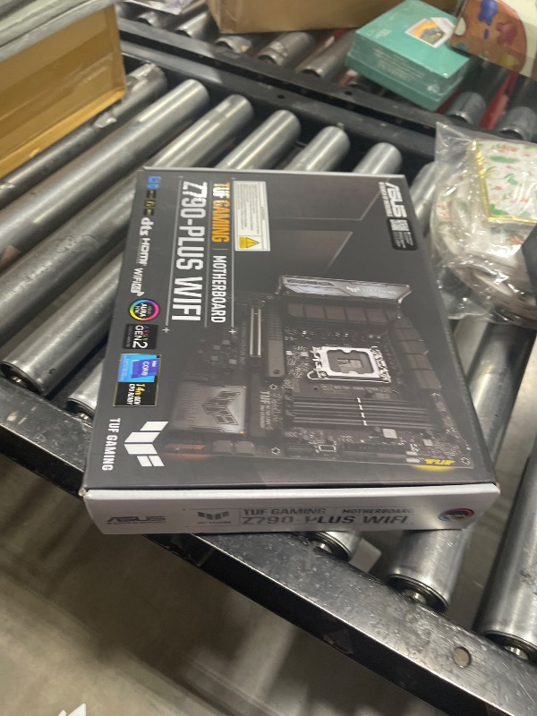 Photo 1 of ASUS TUF Gaming Z790-Plus WiFi LGA 1700(Intel 14th,12th &13th Gen) ATX Gaming Motherboard(PCIe 5.0,DDR5,4xM.2 Slots,16+1 DrMOS,WiFi 6,2.5Gb LAN,Front USB 3.2 Gen 2 Type-C,Thunderbolt 4(USB4),Aura RGB)