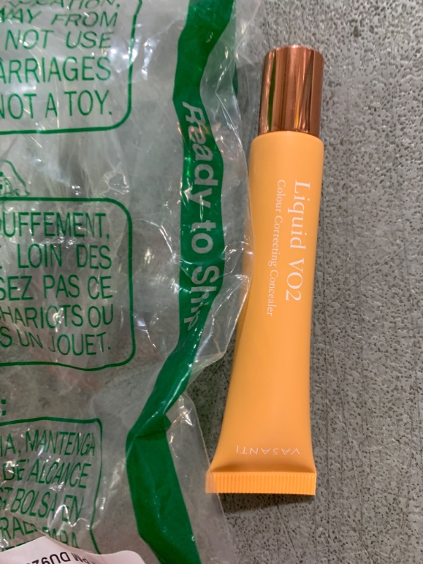 Photo 1 of Liquid VO2 Undereye Color Corrector and Concealer by VASANTI - Medium to Deep Skin Tones - Paraben Free, Gluten Free - Look Younger with this Dark Circle Concealer