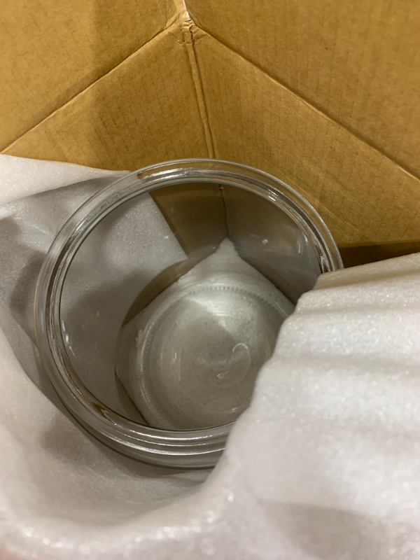 Photo 1 of Masthome 1 Gallon Glass Jar with Lid,Large Glass Cookie Jar,Wide Mouth,Dishwasher Safe,Large Clear Jar,Storage Containers with Lids For Flour,Nuts,Cookies,Snacks-Send 15pcs Food Storage Bags