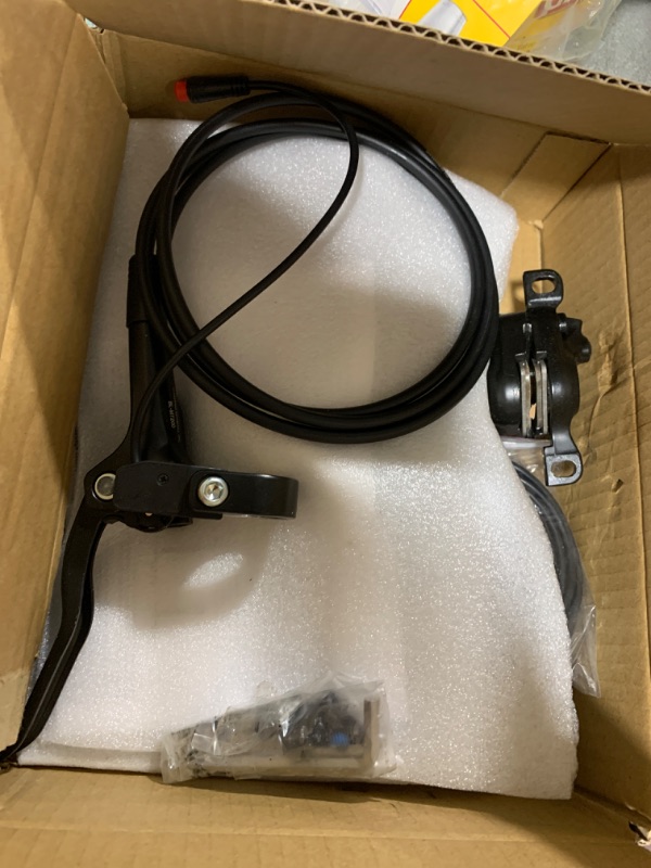 Photo 1 of Acciaiie SM MT200 2-Pistons 2-PIN Power-Off Hydraulic Disc Brake Set Ebike Hydraulic Brakes kit