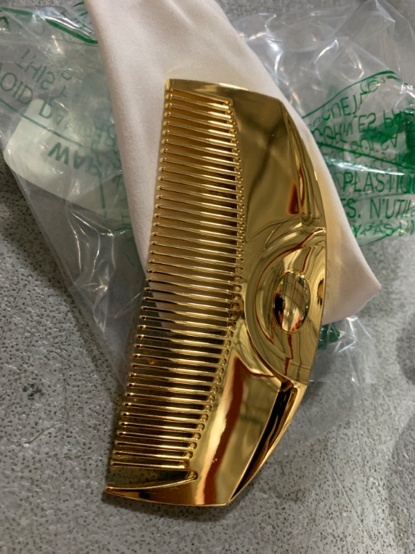 Photo 1 of LOVE CHROME K24GP TSUKI GOLD/Japanese artisan hair comb