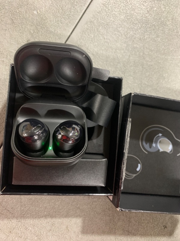 Photo 1 of Samsung Galaxy Buds Pro True Wireless Noise Cancelling Earbuds - Phantom Black