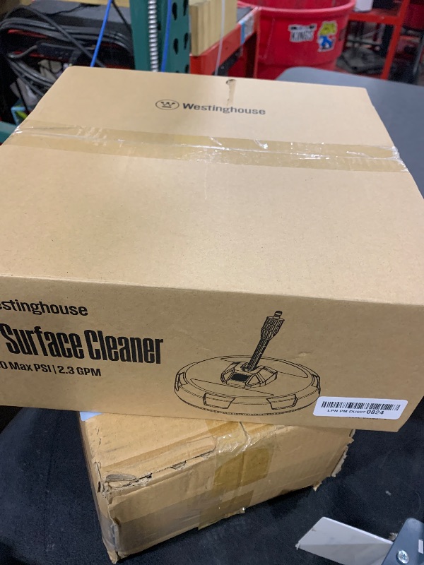 Photo 1 of Westinghouse PWSC12 12" Pressure Washer Surface Cleaner Attachment - 2500 Max PSI, 1/4” Connector