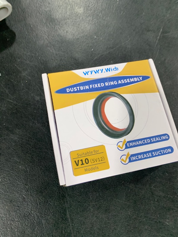 Photo 1 of Dust Bin Top Fixed Sealing Ring Replacement Part Compatible with Dyson Cyclone V10 SV12 Vacuum Cleaner, Dust Bucket Dirt Cup Bin Parts Replacement Accessories