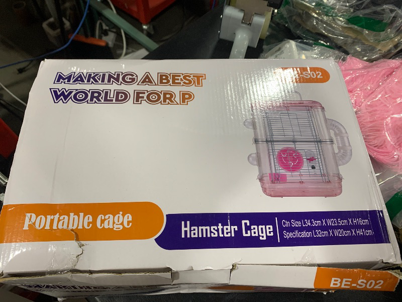 Photo 1 of Portable Hamster Cage 