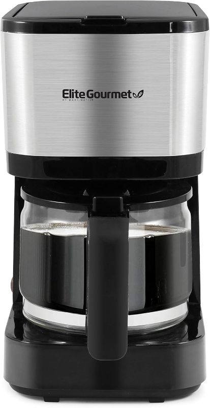 Photo 1 of Elite Gourmet EHC9420 Automatic 5-Cup Brew & Drip Coffee Maker with Pause N Serve Reusable Filter, On/Off Switch, Water Level Indicator