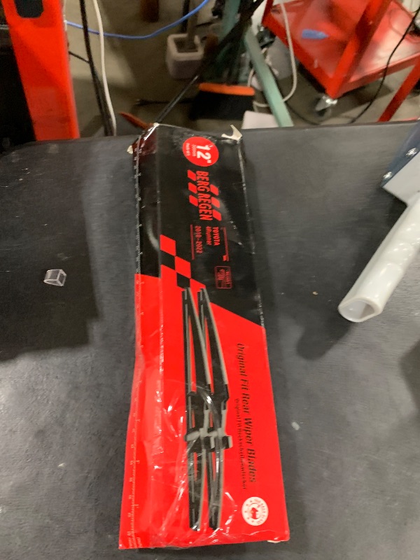 Photo 1 of 12"(12-L) Rear Wiper Blades Fit for Toyota 4Runner 2020 2019 2018 2017 2016 2015 2014 2013 2012 2011 2010 Back Windshield Wiper Blades (Pack of 2)