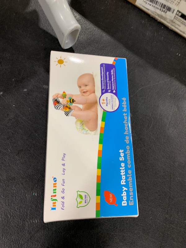 Photo 1 of Infinno Baby Wrist Rattle Socks and Foot Finder Set, Perfect Baby Toys for 0-12 Months Newborn Boys and Girls As Shower Gifts, Garden Bug Series