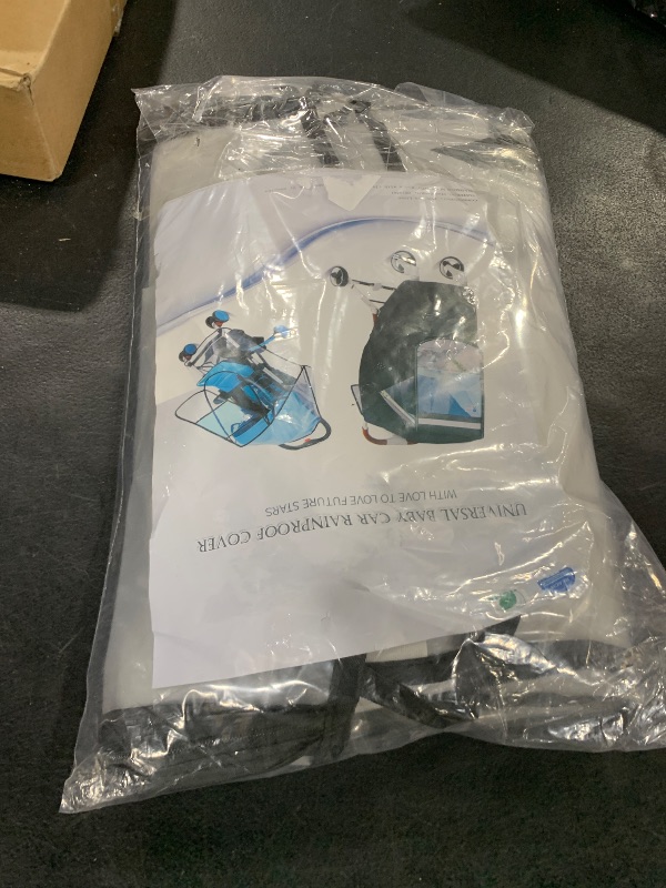 Photo 1 of Stroller Rain Cover,Universal Stroller Accessory,Waterproof, Windproof Protection,Protect from Dust Snow,Baby Travel Weather Shield