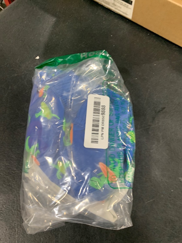 Photo 1 of Simple Joys by Carter's Boys' Swimsuit Trunk and Rashguard Set, Blue White Dinosaur, 2T