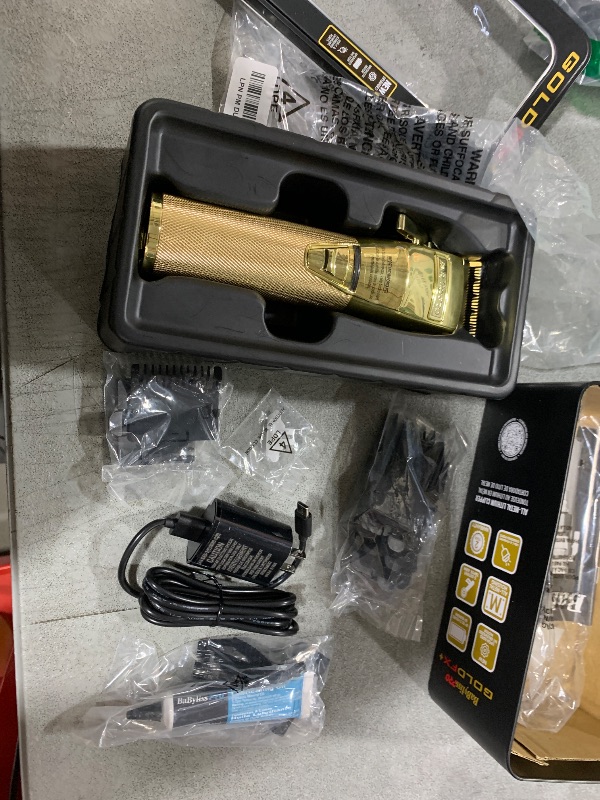 Photo 1 of BaBylissPRO GOLDFX+ All Metal Lithium Clipper